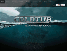 Tablet Screenshot of coldtub.com